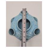 Great Looking Mid Century McCoy Blue Art Pottery Planter