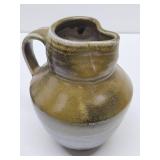 2 Very Nice Signed Studio Art Pottery Pitchers