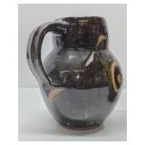 2 Very Nice Signed Studio Art Pottery Pitchers