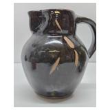 2 Very Nice Signed Studio Art Pottery Pitchers