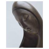 Very Nice Looking Mid Century Large Ceramic Mother & Child Sculpture