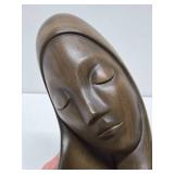 Very Nice Looking Mid Century Large Ceramic Mother & Child Sculpture