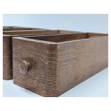 Set of 4 Antique Sewing Cabinet Drawers