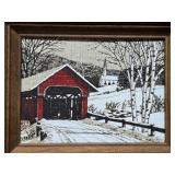 Great Looking Mid Century KayDee Pure Linen Artworks