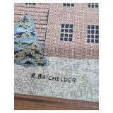 Great Looking Mid Century KayDee Pure Linen Artworks