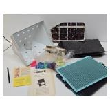 Nice Vintage LITE-BRITE w/Many Papers