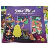 Very Nice Condition Set of Vintage DISNEY Vinyl Records w/Original Box