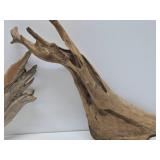 3 Large Natural Driftwood Pieces - See Pictures for Size Comparison