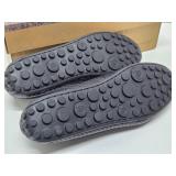 Brand New Unworn Pair of BORN Black Leather Slip-On Shoes - Ladies