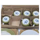 Large Group of New in Box Vintage PremStone Dishware