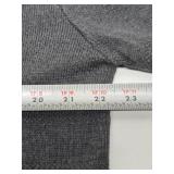 Brand New LACOSTE Grey Button Up Sweater - Size L