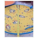 Lot of 5 Vintage Round Metal Disc/Saucer Snow Sleds