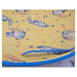 Lot of 5 Vintage Round Metal Disc/Saucer Snow Sleds