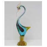 Gorgeous LARGE MURANO Glass Swan