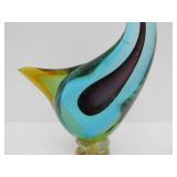 Gorgeous LARGE MURANO Glass Swan