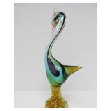 Gorgeous LARGE MURANO Glass Swan