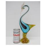 Gorgeous LARGE MURANO Glass Swan