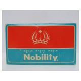 Vintage Nobility solid State Portable Green Radio w/Box