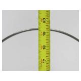 Excellent WEST ELM Stone & Metal Wire Sculpture