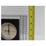Working FRANK LLOYD WRIGHT Desk Clock