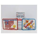 Large Collection of Vintage BOY SCOUT Patches