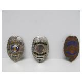 Collection of Vintage Heavy Metal Assorted Obsolete Security & other Badges