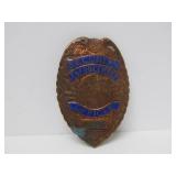 Collection of Vintage Heavy Metal Assorted Obsolete Security & other Badges