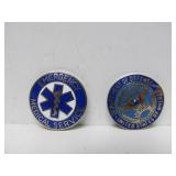 Collection of Vintage Heavy Metal Assorted Obsolete Security & other Badges