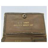 Estate Lot of Old Vintage US Military Items - Goggles, Binoculars, Kits Bags etc