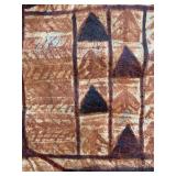 Fantastic LARGE Old Vintage TAPA Bark Cloth - Samoa / Fiji / Pacific Islands #1