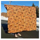 Fantastic LARGE Old Vintage TAPA Bark Cloth - Samoa / Fiji / Pacific Islands #1