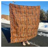 Fantastic LARGE Old Vintage TAPA Bark Cloth - Samoa / Fiji / Pacific Islands #2