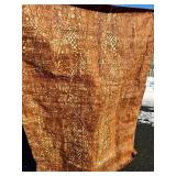 Fantastic LARGE Old Vintage TAPA Bark Cloth - Samoa / Fiji / Pacific Islands #2