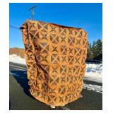 Fantastic LARGE Old Vintage TAPA Bark Cloth - Samoa / Fiji / Pacific Islands #3