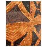 Fantastic LARGE Old Vintage TAPA Bark Cloth - Samoa / Fiji / Pacific Islands #3