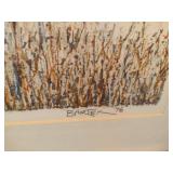 Tom Bartek "February Snow" Signed/Numbered Limited Edition Framed Art