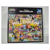 White Mountain "The New Millennium" 1000pc Puzzle - Complete