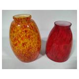 Two Small Pendant Shades