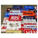 Lot of Assorted Dealer License Plate Covers