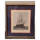 Harold Wyllie "The Last Journey of Victory 1922" Framed Print