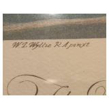 Harold Wyllie "The Last Journey of Victory 1922" Framed Print