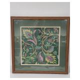 Framed Needlepoint Art