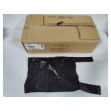 Box of Black T-Shirt Sized Plastic Bags w/Handles