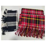 Ladies Shoulder Bag & Assorted Scarves