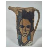 Studio A Stamped Pottery Vase