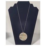 925/Sterling Chains w/Abalone Pendants