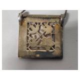 925/Sterling Chains w/Abalone Pendants