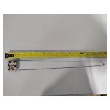 925/Sterling Chains w/Abalone Pendants