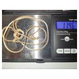 925/Sterling Chains w/Stone Pendants