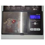 925/Sterling Chains w/Stone Pendants